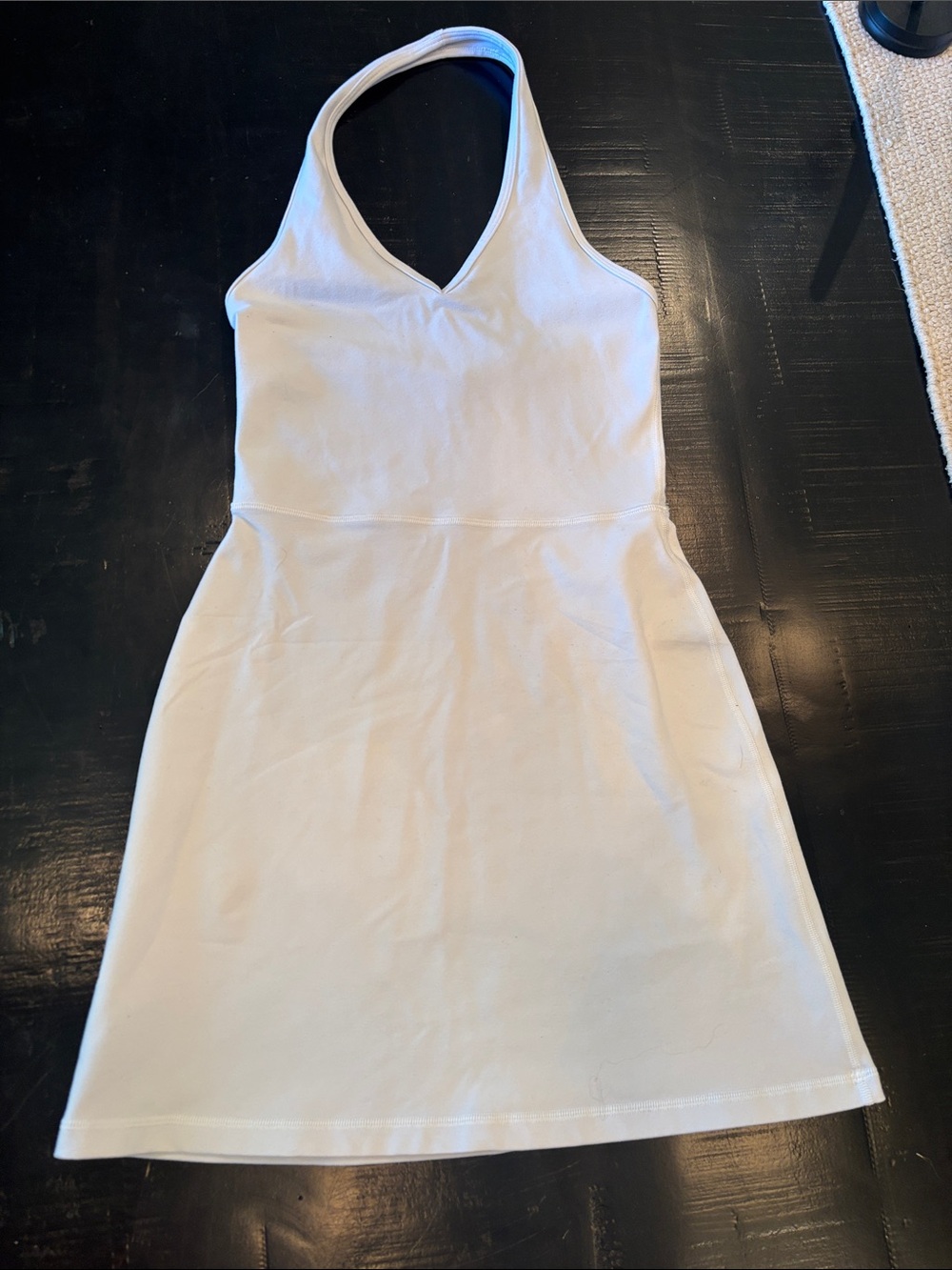 Wilfred Athletic White Halter/Tennis Mini Dress